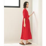 シャーリングフィット&フレアワンピース【洗濯機洗い可】 | OPAQUE.CLIP | 詳細画像17