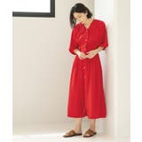 シャーリングフィット&フレアワンピース【洗濯機洗い可】 | OPAQUE.CLIP | 詳細画像20