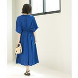 シャーリングフィット&フレアワンピース【洗濯機洗い可】 | OPAQUE.CLIP | 詳細画像28