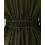 シャーリングフィット&フレアワンピース【洗濯機洗い可】 | OPAQUE.CLIP | 詳細画像33