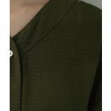 シャーリングフィット&フレアワンピース【洗濯機洗い可】 | OPAQUE.CLIP | 詳細画像34