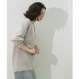 クリアシャギーVネックニット【洗える】 | OPAQUE.CLIP | 詳細画像8