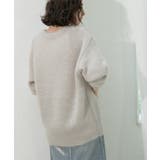 クリアシャギーVネックニット【洗える】 | OPAQUE.CLIP | 詳細画像13