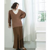 クリアシャギーVネックニット【洗える】 | OPAQUE.CLIP | 詳細画像24