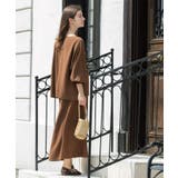 リラクシートップス×フレアスカート/セットアップ対応【洗濯機洗い可】 | OPAQUE.CLIP | 詳細画像5 