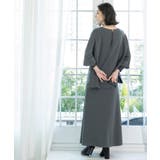 リラクシートップス×フレアスカート/セットアップ対応【洗濯機洗い可】 | OPAQUE.CLIP | 詳細画像14 