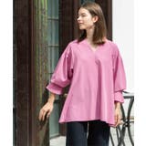 プリーツキャンディスリーブブラウス【洗濯機洗い可】 | OPAQUE.CLIP | 詳細画像3 