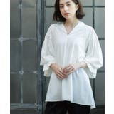 プリーツキャンディスリーブブラウス【洗濯機洗い可】 | OPAQUE.CLIP | 詳細画像15 