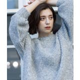 オーバーサイズ スパンコールニット | OPAQUE.CLIP | 詳細画像1 