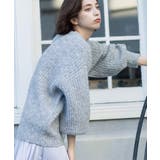 オーバーサイズ スパンコールニット | OPAQUE.CLIP | 詳細画像4 