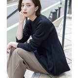 ミニケーブル切替ペプラムニット | OPAQUE.CLIP | 詳細画像13 