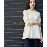 ミニケーブル切替ペプラムニット | OPAQUE.CLIP | 詳細画像19 