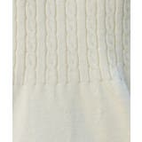 ミニケーブル切替ペプラムニット | OPAQUE.CLIP | 詳細画像28 