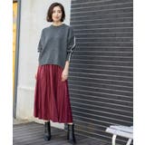 配色ラインクルーネックニット | OPAQUE.CLIP | 詳細画像7