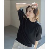 スパンコールパフスリーブニット | OPAQUE.CLIP | 詳細画像7