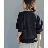 スパンコールパフスリーブニット | OPAQUE.CLIP | 詳細画像12