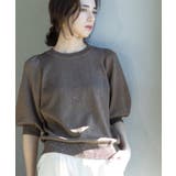 スパンコールパフスリーブニット | OPAQUE.CLIP | 詳細画像13