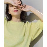 スパンコールパフスリーブニット | OPAQUE.CLIP | 詳細画像18