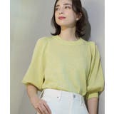 スパンコールパフスリーブニット | OPAQUE.CLIP | 詳細画像19