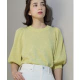 スパンコールパフスリーブニット | OPAQUE.CLIP | 詳細画像20