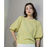 スパンコールパフスリーブニット | OPAQUE.CLIP | 詳細画像22