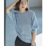 スパンコールパフスリーブニット | OPAQUE.CLIP | 詳細画像26