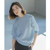 スパンコールパフスリーブニット | OPAQUE.CLIP | 詳細画像27