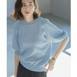 スパンコールパフスリーブニット | OPAQUE.CLIP | 詳細画像30