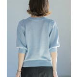 スパンコールパフスリーブニット | OPAQUE.CLIP | 詳細画像33