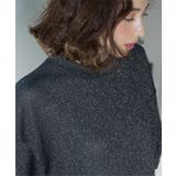 ラメハーフスリーブトップス | OPAQUE.CLIP | 詳細画像7