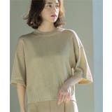 ラメハーフスリーブトップス | OPAQUE.CLIP | 詳細画像24