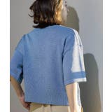 ラメハーフスリーブトップス | OPAQUE.CLIP | 詳細画像2