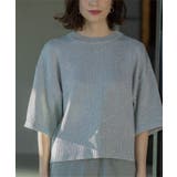 ラメハーフスリーブトップス | OPAQUE.CLIP | 詳細画像31