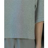 ラメハーフスリーブトップス | OPAQUE.CLIP | 詳細画像35