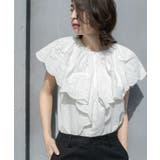 刺繍レースカラーブラウス | OPAQUE.CLIP | 詳細画像5