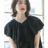 刺繍レースカラーブラウス | OPAQUE.CLIP | 詳細画像6