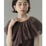 刺繍レースカラーブラウス | OPAQUE.CLIP | 詳細画像12