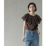 刺繍レースカラーブラウス | OPAQUE.CLIP | 詳細画像14