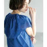 刺繍レースカラーブラウス | OPAQUE.CLIP | 詳細画像16