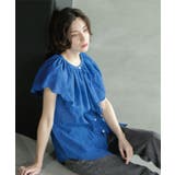 刺繍レースカラーブラウス | OPAQUE.CLIP | 詳細画像18