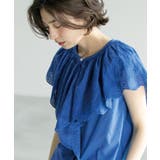 刺繍レースカラーブラウス | OPAQUE.CLIP | 詳細画像20