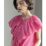 刺繍レースカラーブラウス | OPAQUE.CLIP | 詳細画像22