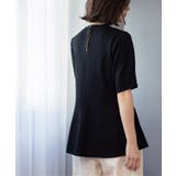 配色ライン ペプラムニット | OPAQUE.CLIP | 詳細画像23 