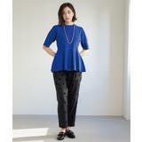 配色ライン ペプラムニット | OPAQUE.CLIP | 詳細画像30 