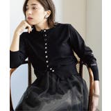 多ボタン 袖口刺繍クルーネックカーディガン | OPAQUE.CLIP | 詳細画像11 