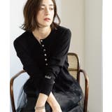 多ボタン 袖口刺繍クルーネックカーディガン | OPAQUE.CLIP | 詳細画像12 