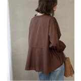 前あき後ろフレアブラウス | OPAQUE.CLIP | 詳細画像7