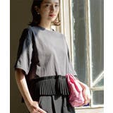 プリーツデザインドッキングトップス | OPAQUE.CLIP | 詳細画像3