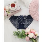 ネイビー(093) | リュシル レースショーツ | Risa Magli