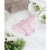 ピンク(070) | フュシア レースショーツ | Risa Magli